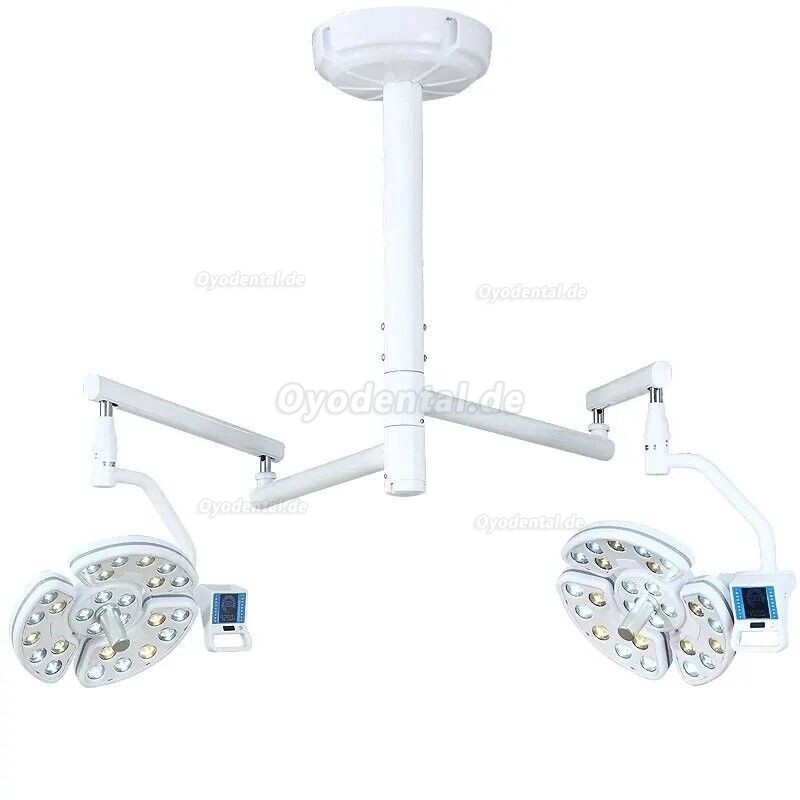 Dental Deckenmontierte OP-Leuchte LED-Operationsleuchte Schattenlos Operationslampe 52 LEDs KY-P138-2